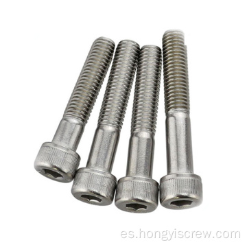 Tornillos de tapa de la cabeza Allen A2-70 rosca completa/media rosca
